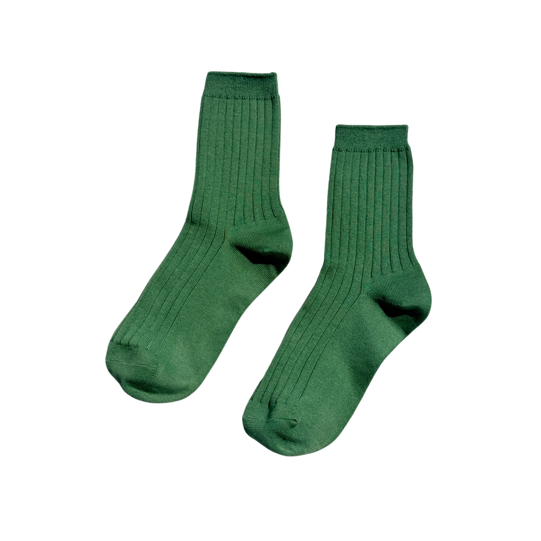 Her Socks - Mercerized Combed Cotton Rib