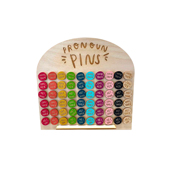 He/They Pronoun Pin