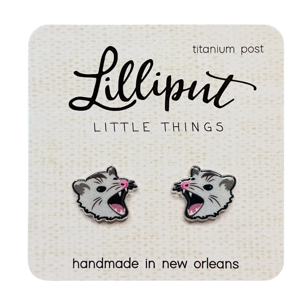 Possum Earrings