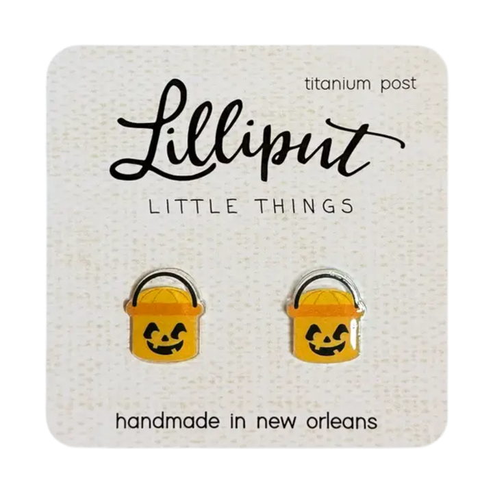 Retro Treat Bucket Earrings