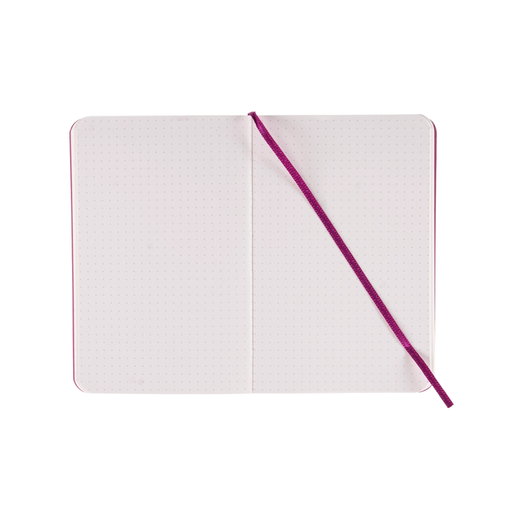 Fabriano Ispira Soft-Cover Notebook, Pocket, Dot, Purple