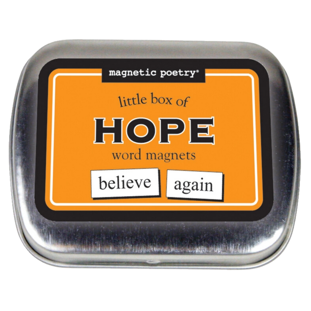 Little Box of Words Magnetic Poetry Kit