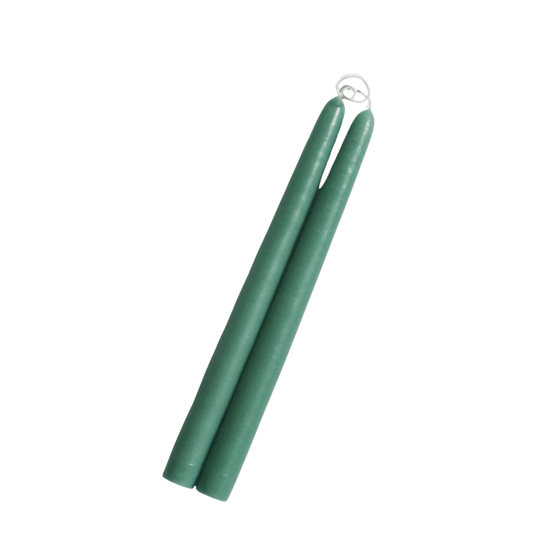 10" Hand Dipped Unscented Taper Candles