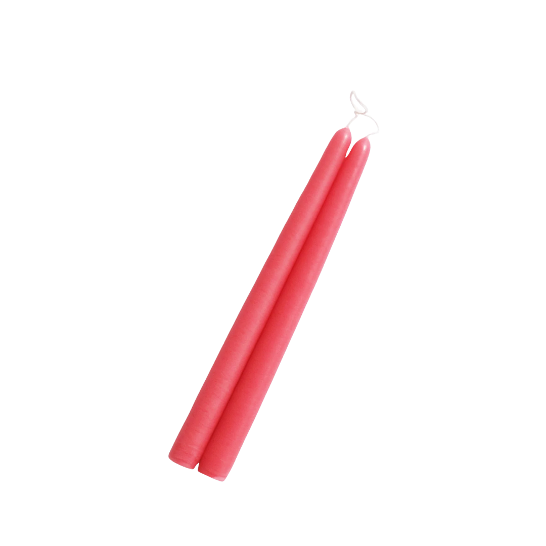 10" Hand Dipped Unscented Taper Candles
