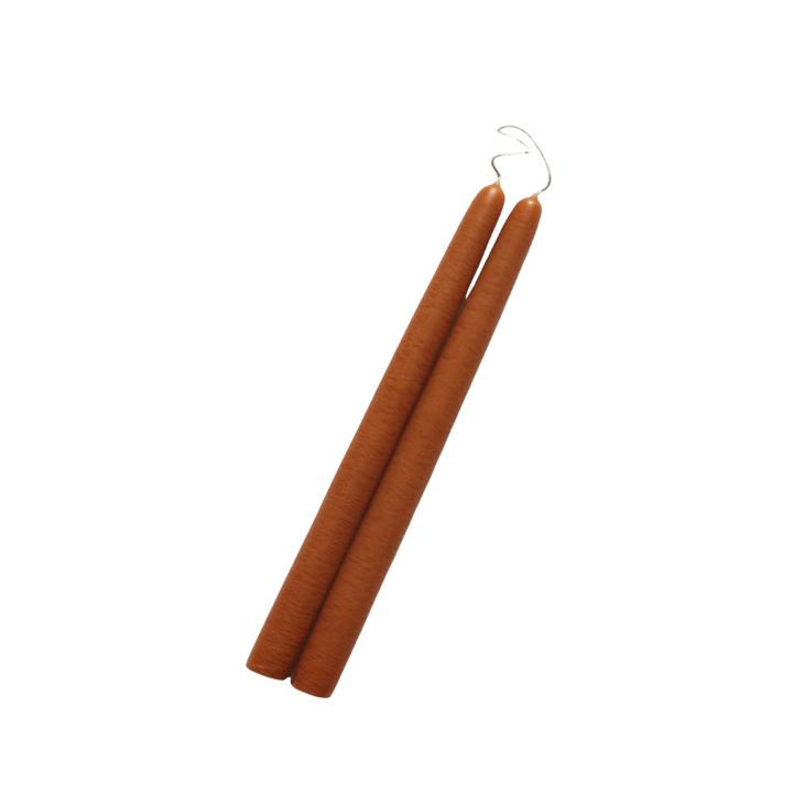 10" Hand Dipped Unscented Taper Candles
