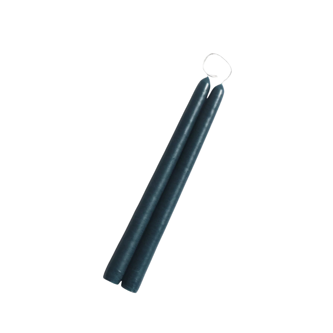 10" Hand Dipped Unscented Taper Candles