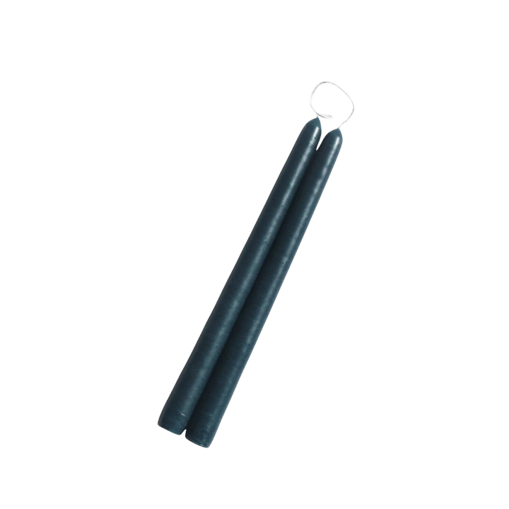 10" Hand Dipped Unscented Taper Candles