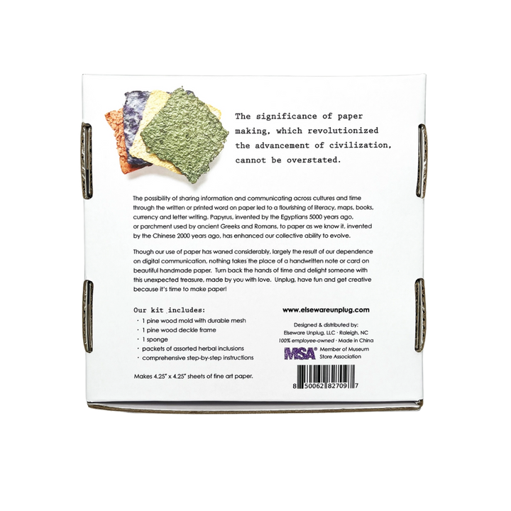 Paper Making Kit - DIY Recycled Handmade Paper Craft