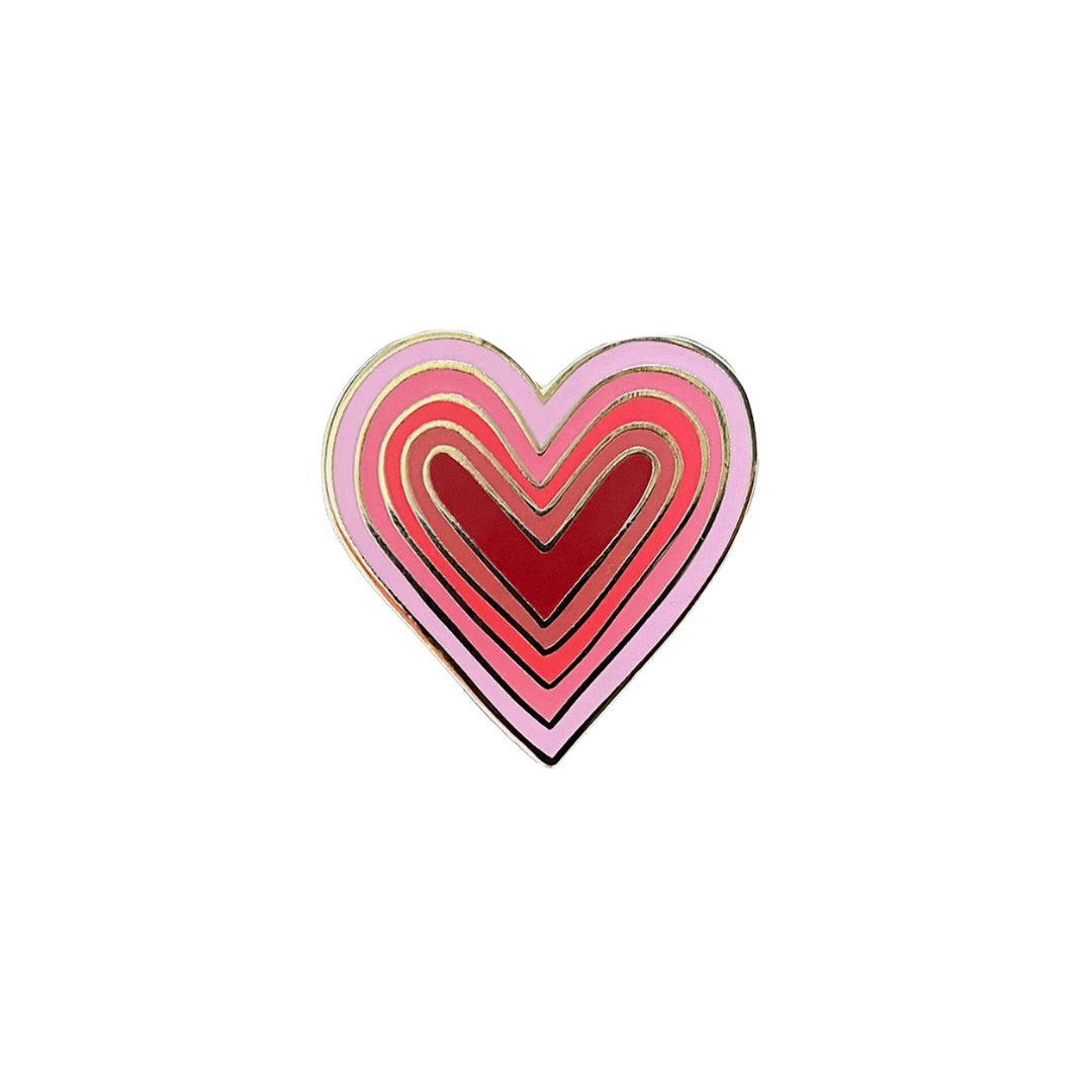 Heart Enamel Pin