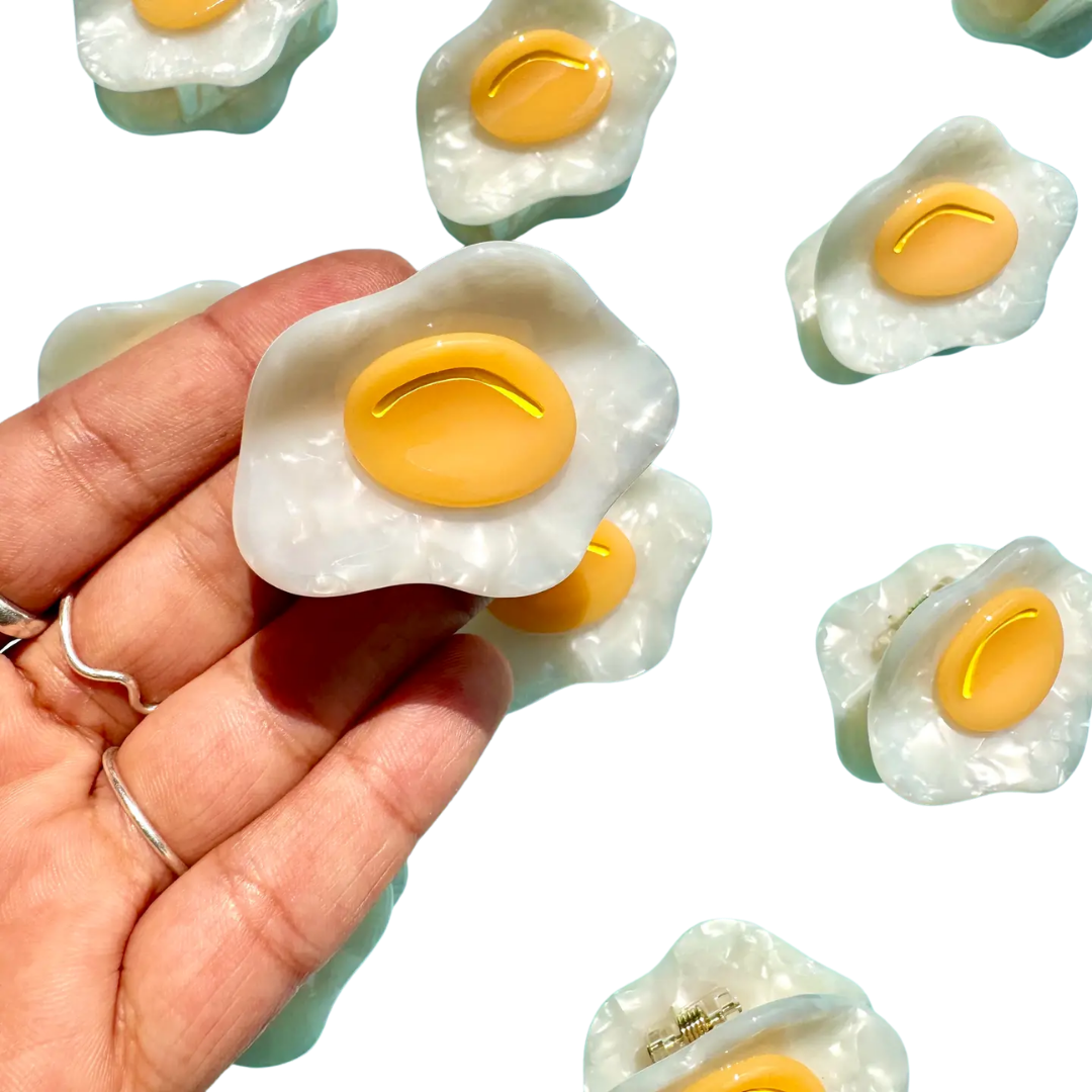 Sunny-Side Up Mini Claw Clip