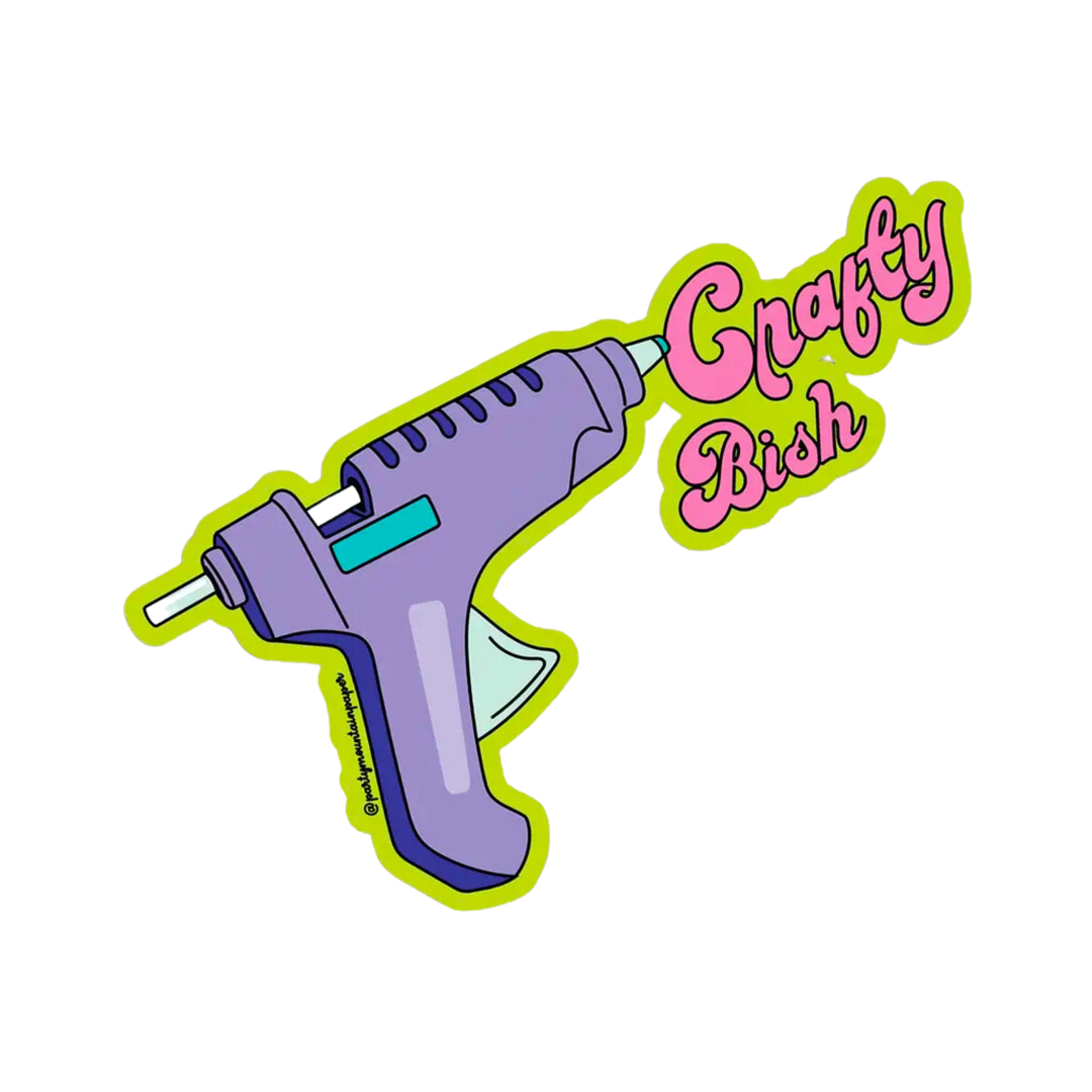 Crafty Bish Sticker