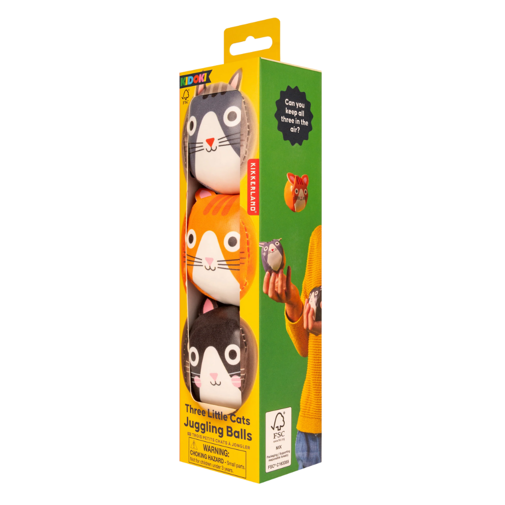 Kidoki Three Little Cats Juggling Balls