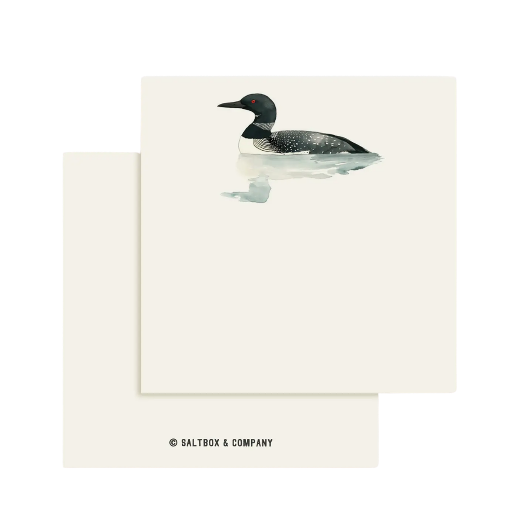 Loon - Box of 50 Mini Notes