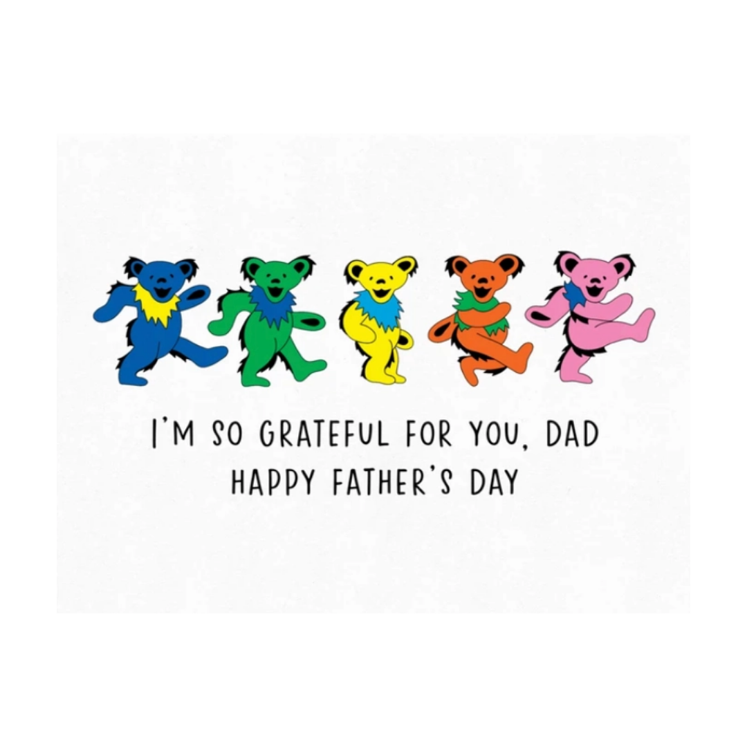 Grateful Dead Father's Day Card