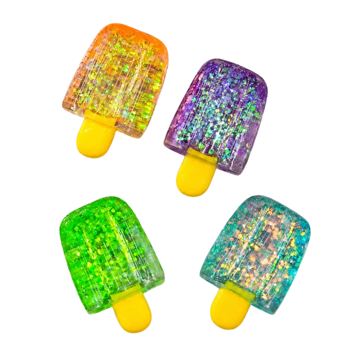 Glitter Popsicle Squish Toy