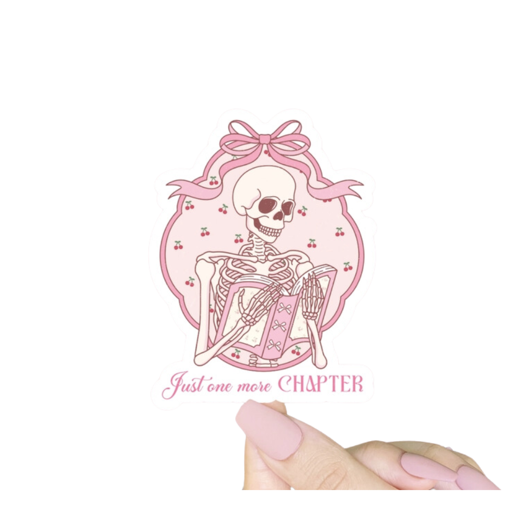Just One More Chapter Sticker