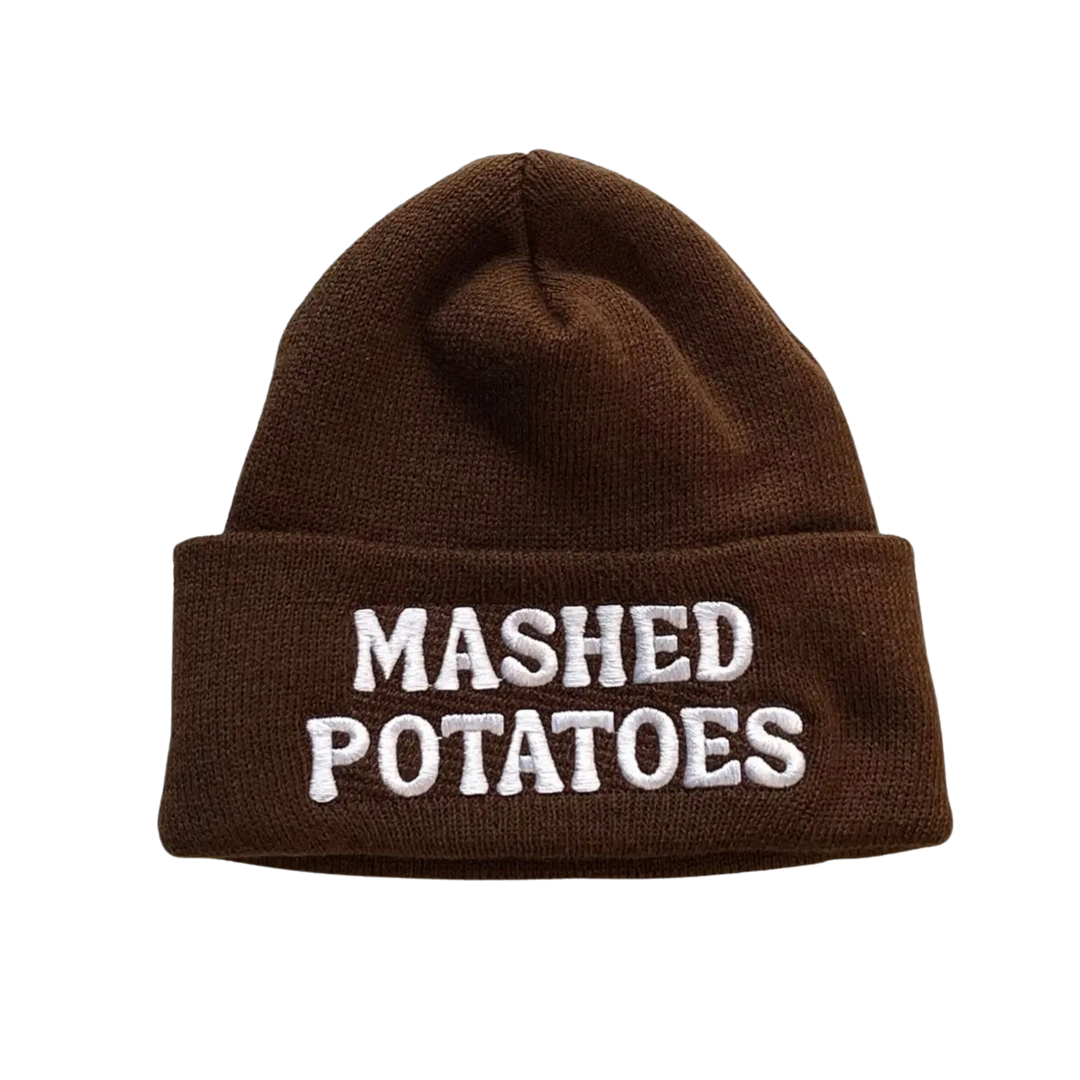 Mashed Potatoes Knit Beanie