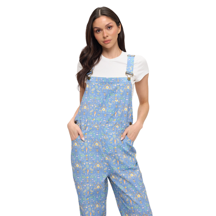 Bee Garden Overalls