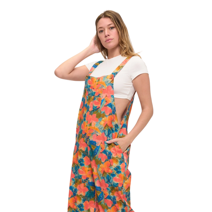 Sunset Garden Overalls