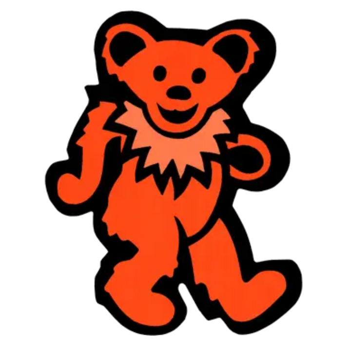 Bear with Necklace Sticker