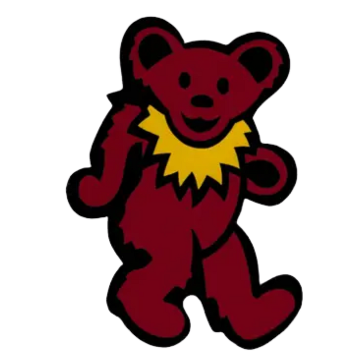 Bear with Necklace Sticker