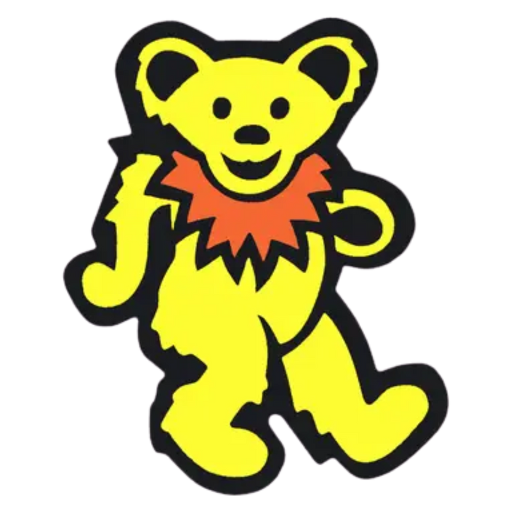 Bear with Necklace Sticker