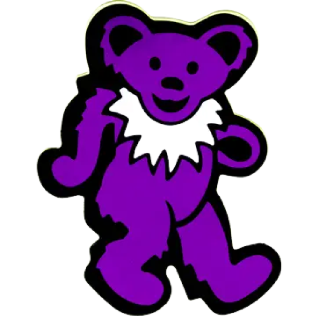 Bear with Necklace Sticker