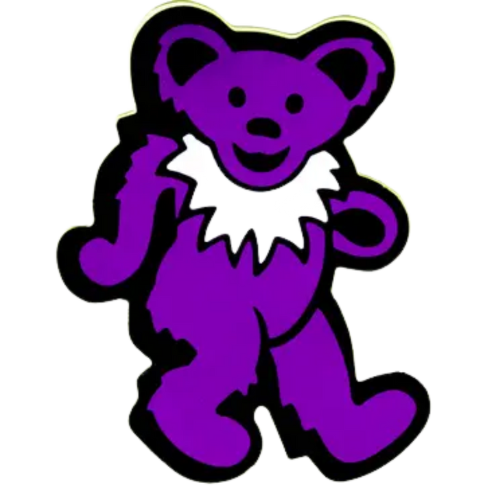 Bear with Necklace Sticker