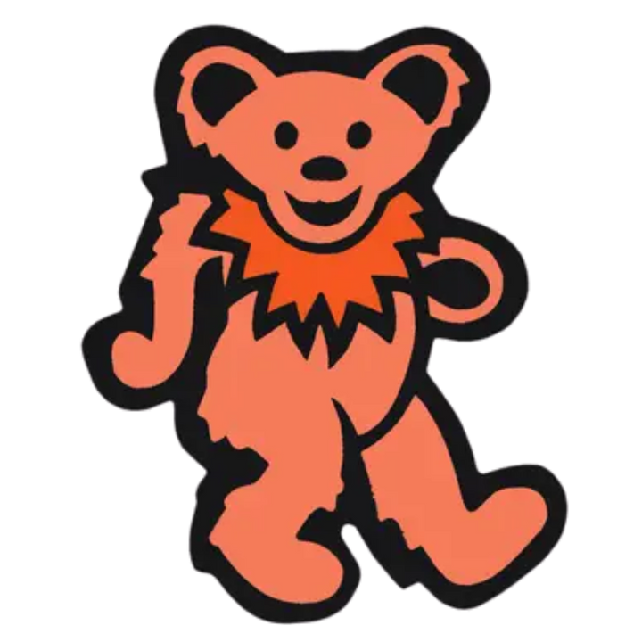 Bear with Necklace Sticker