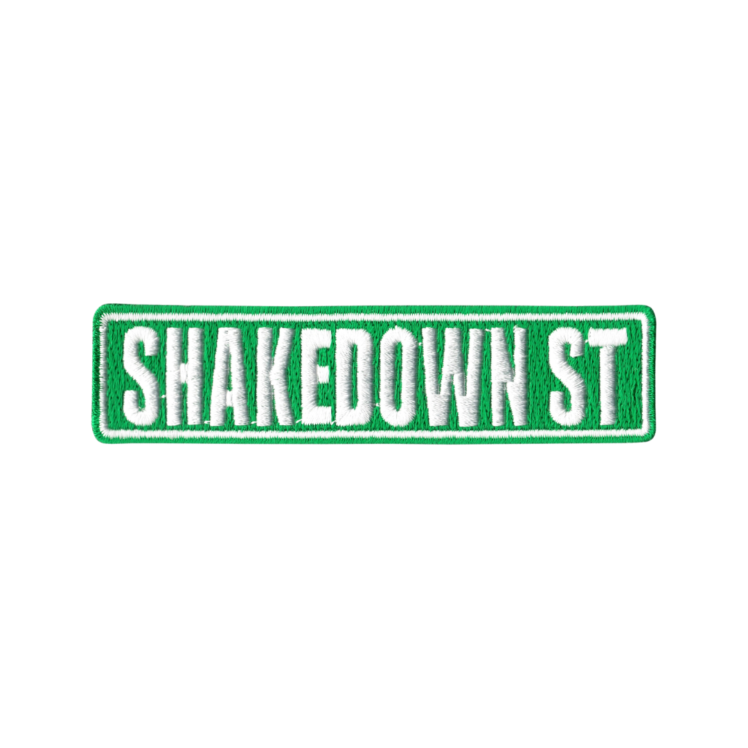Shakedown St Sign Patch