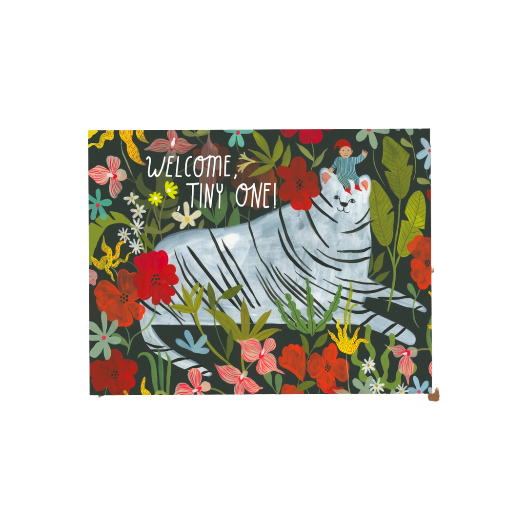 Welcome Tiny One Card