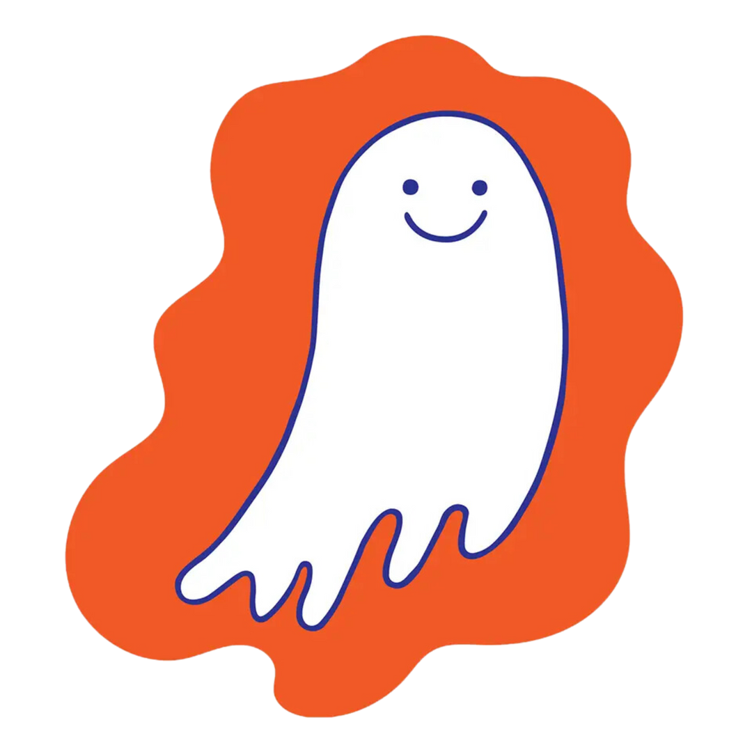 Touch Ghost Sticker