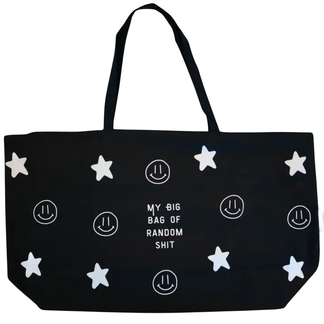 My Big Bag of Random Shit Large Canvas Tote Bag