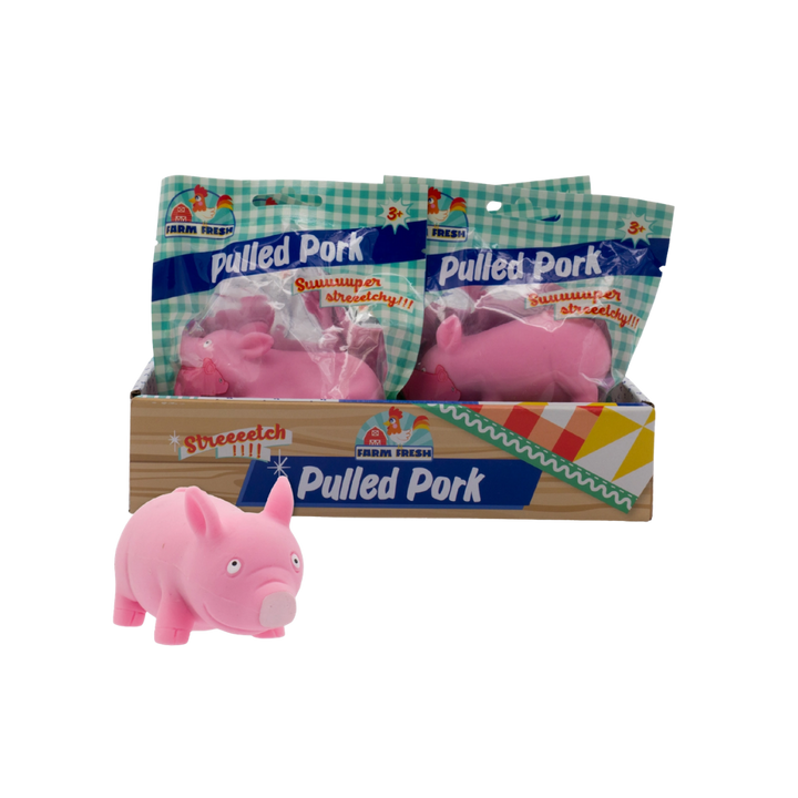 Farm Fresh Pulled Pork Stretch Toy
