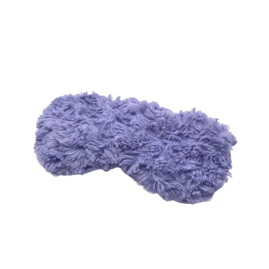 Curly Purple Warmies Eye Mask