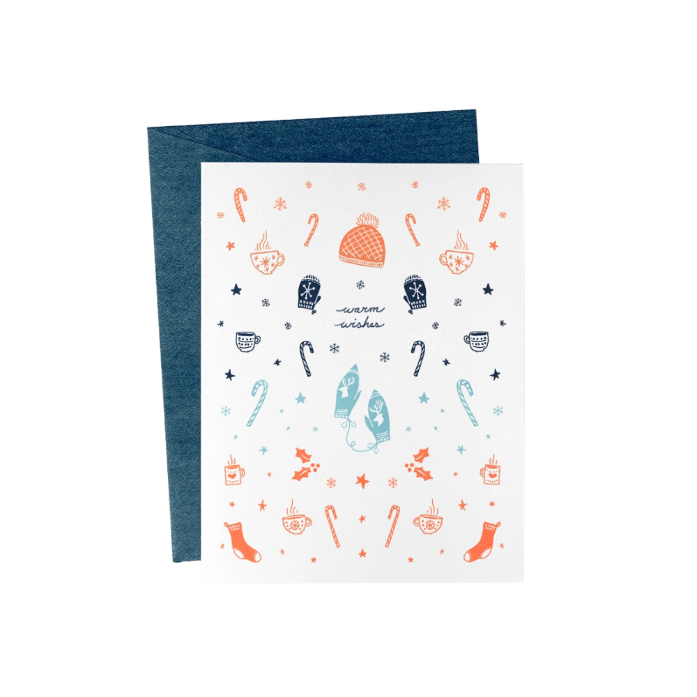 Warm Wishes Holiday Greeting Card