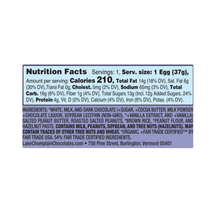 Crunchy Peanut Butter Eggs