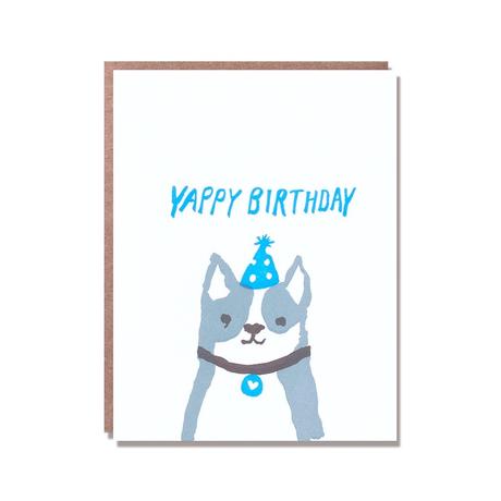 Yappy Birthday Card