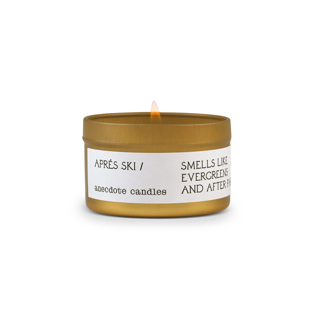 Apres Ski Tin Travel Candle