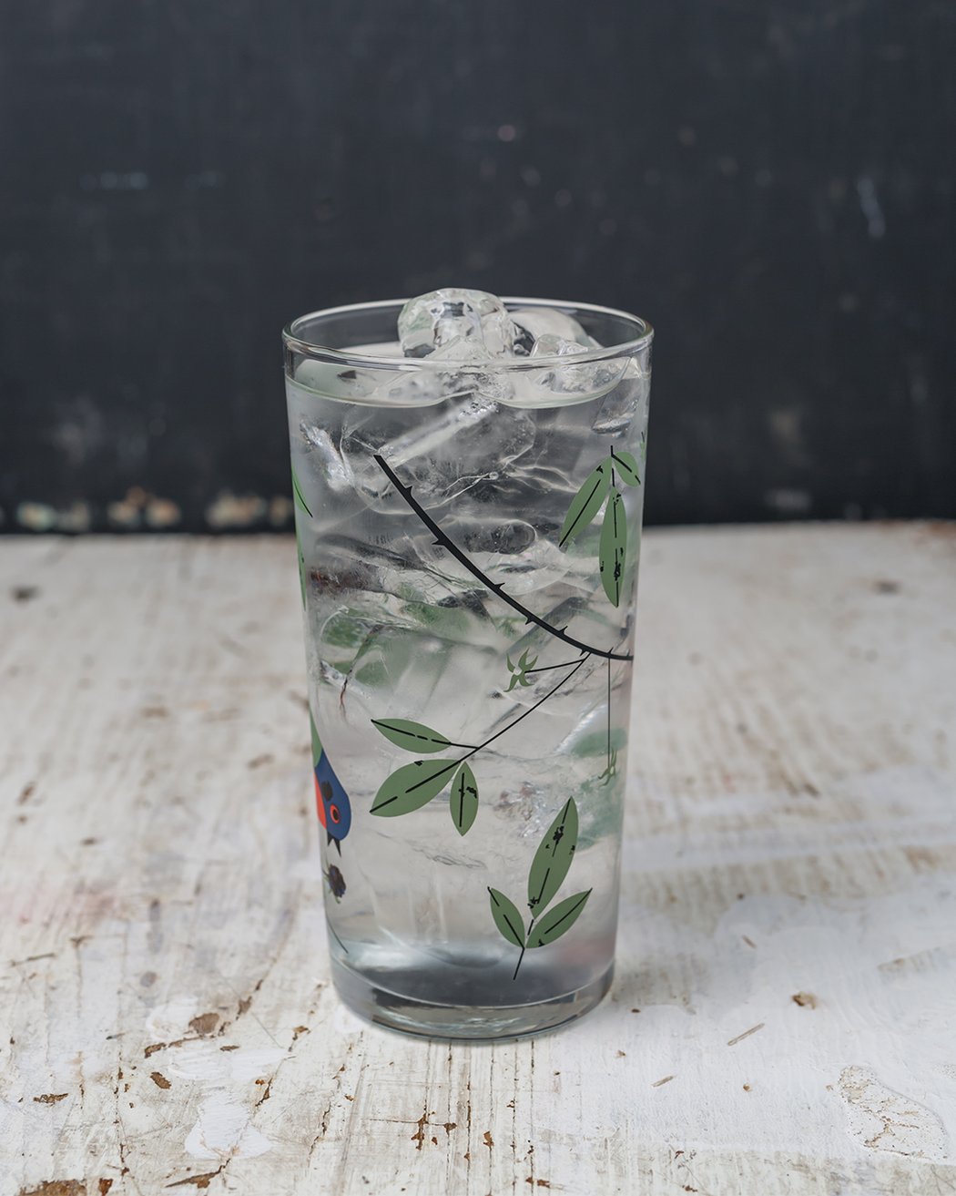 Painted Bunting Drinking Glass