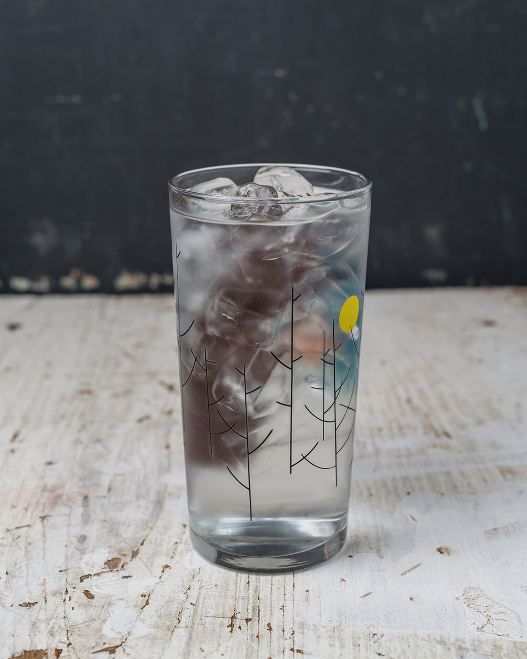 WB Nuthatch Drinking Glass