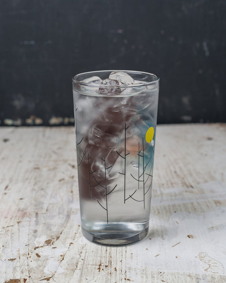 WB Nuthatch Drinking Glass