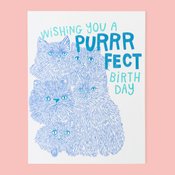 Purrfect Birthday Card