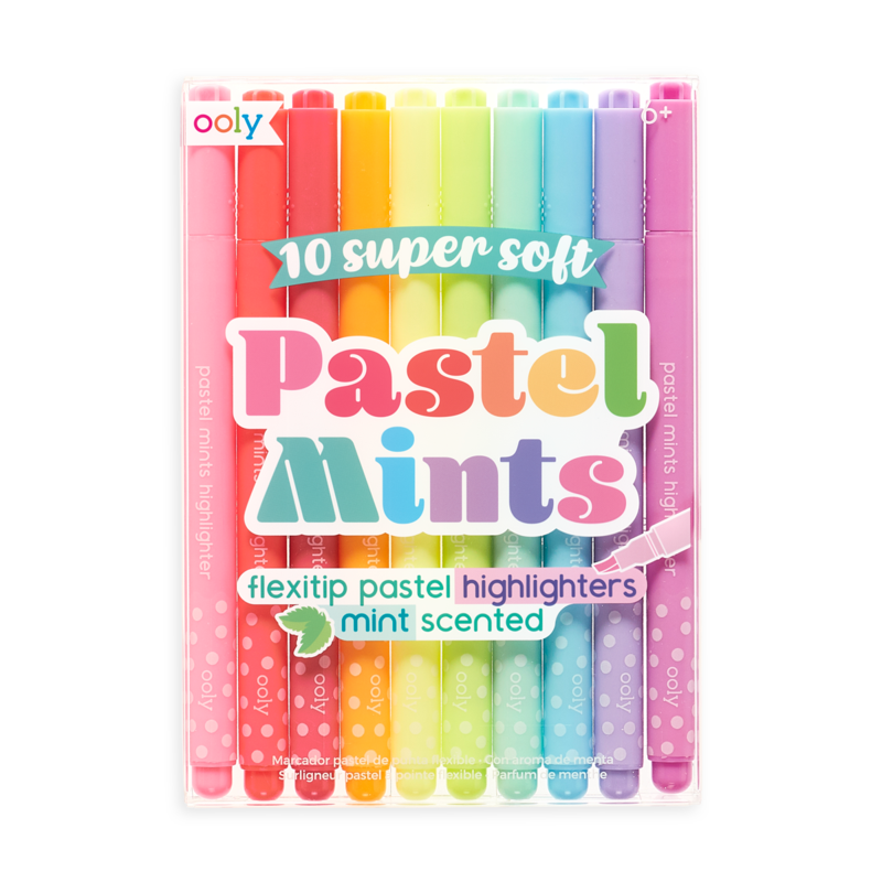 Pastel Mints Scented Flextip Highlighters