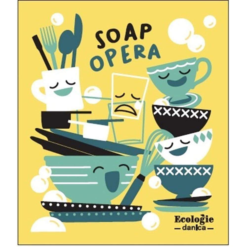 Soap Opera Swedish Dishcloth