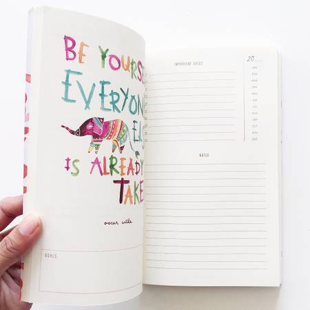 Start Where You Are Week at a Glance Diary/Planner