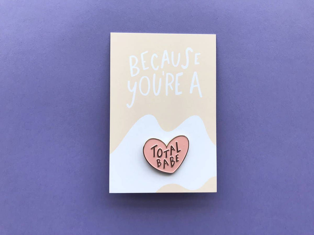 Total Babe Lapel Pin