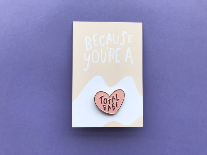 Total Babe Lapel Pin