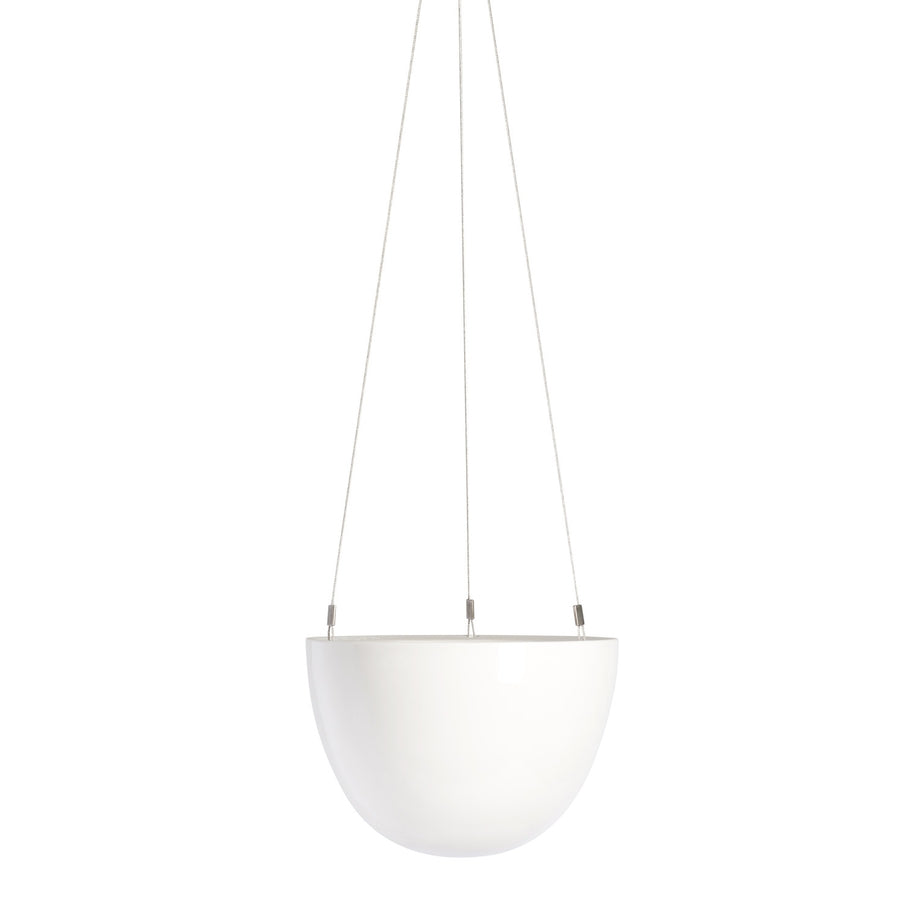 White Hanging Planter