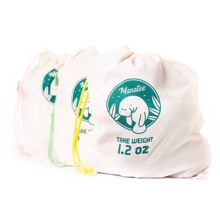 Organic Reusable Produce Bags - Pack of 3